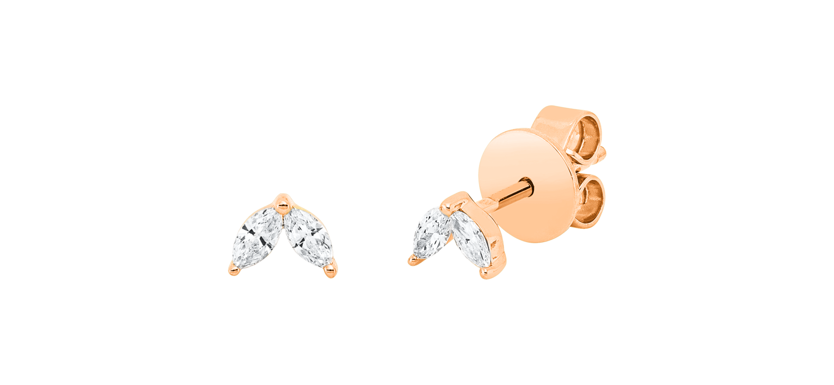 Brogle Classic diamond stud earrings Brogle Classic diamond stud earrings