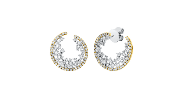 Brogle Selection Bicolor Diamantohrstecker Brogle Selection Bicolor Diamantohrstecker