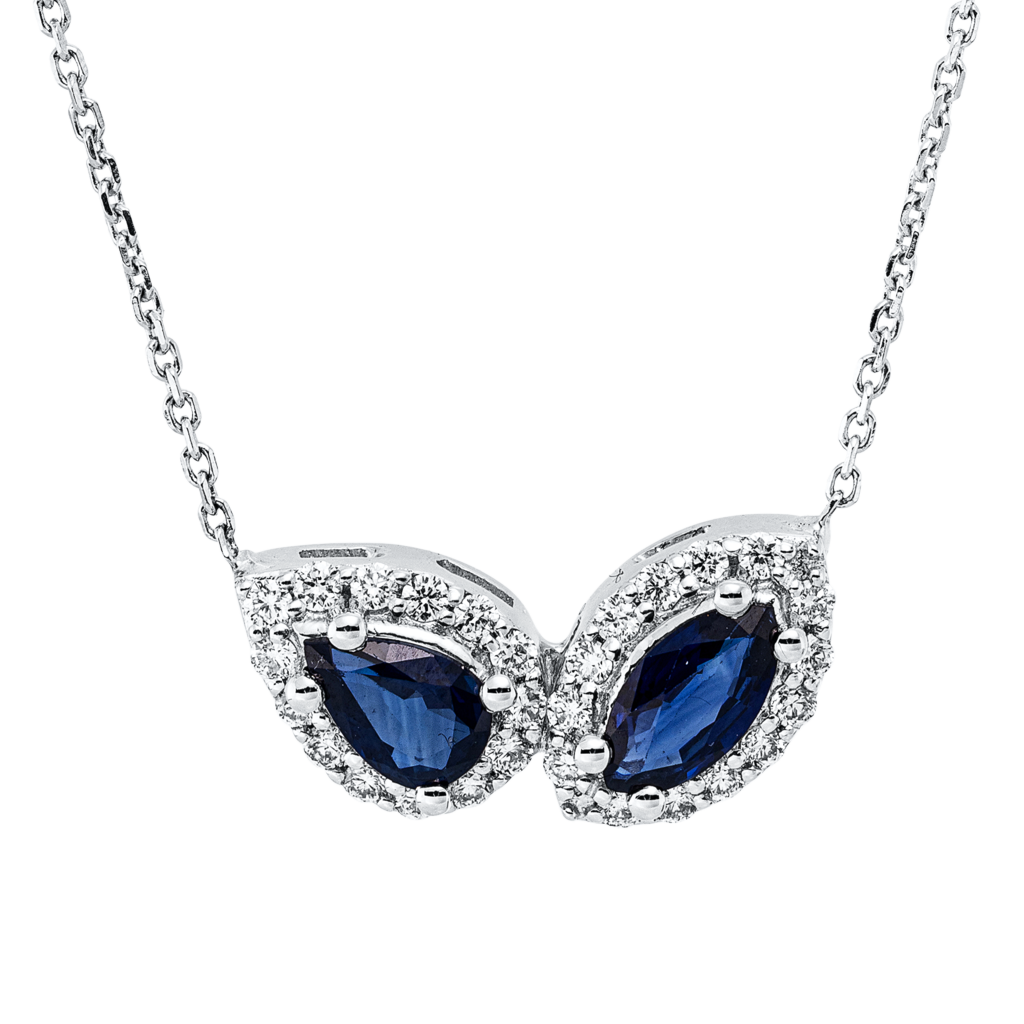 Brogle Classic sapphire necklace Brogle Classic sapphire necklace