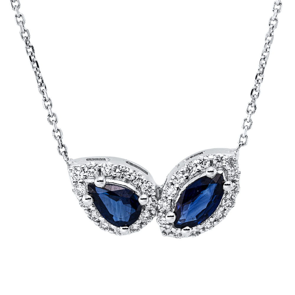 Brogle Classic sapphire necklace Brogle Classic sapphire necklace