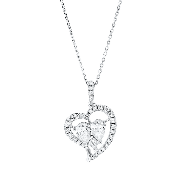 Brogle Selection Kette mit Diamantherz Brogle Selection Kette mit Diamantherz