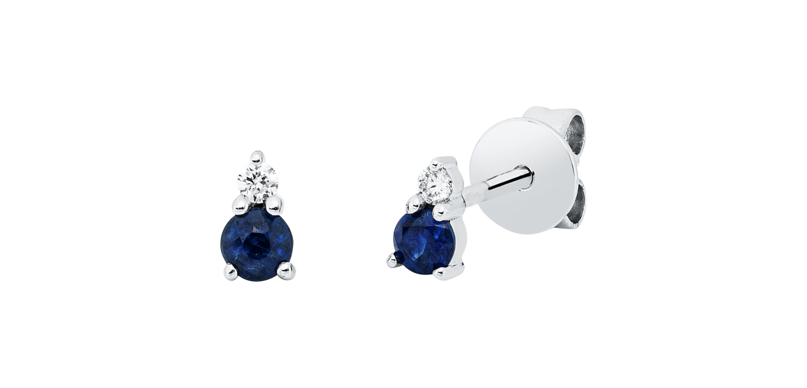 Brogle Classic Saphirohrstecker