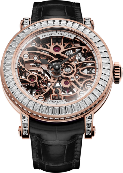 Franck Muller Round Skeleton Baguette 30.5 x 36.5mm Franck Muller Round Skeleton Baguette 30.5 x 36.5mm