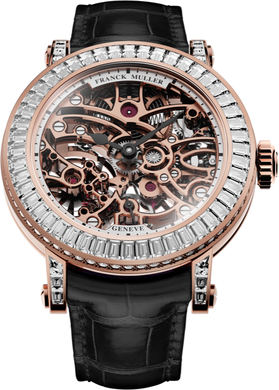 Franck Muller Round Skeleton Baguette 30,5 x 36,5mm Franck Muller Round Skeleton Baguette 30,5 x 36,5mm