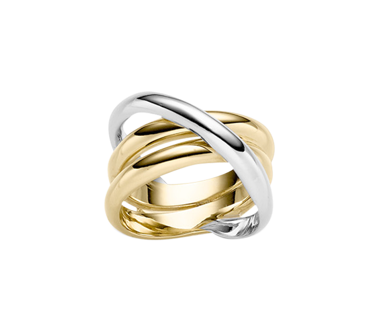 Brogle Classic Bicolor Gold Ring Brogle Classic Bicolor Gold Ring