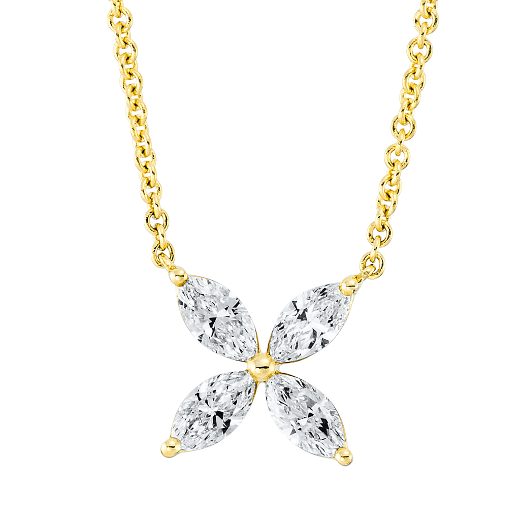 Brogle Selection Kette mit Diamantanhänger Brogle Selection Kette mit Diamantanhänger