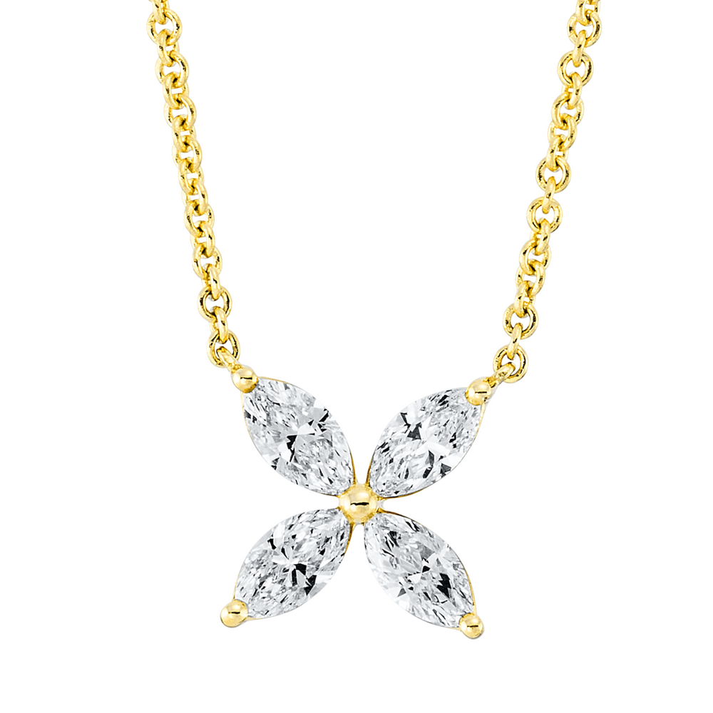 Brogle Selection Kette mit Diamantanhänger Brogle Selection Kette mit Diamantanhänger