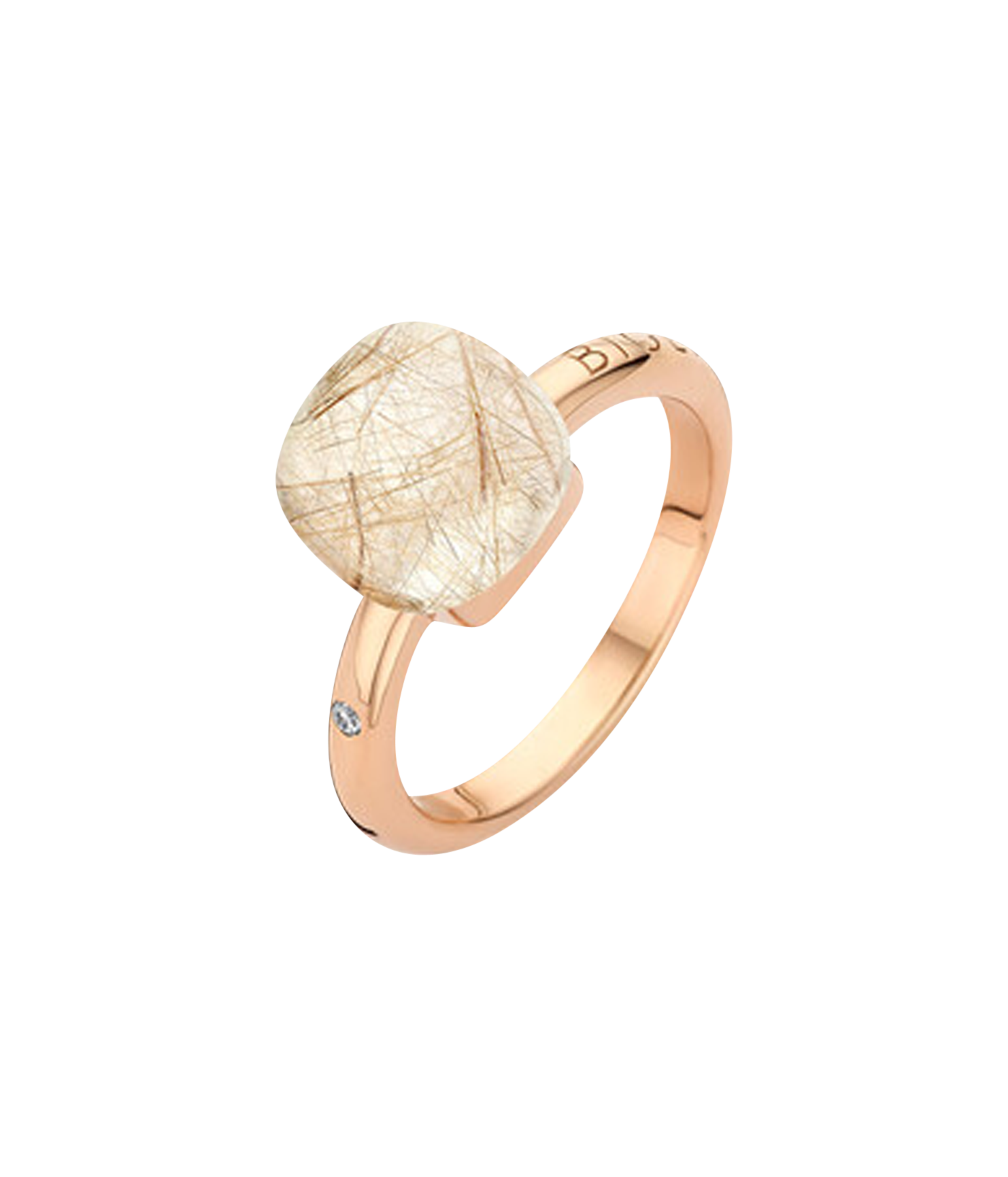 Bigli Mini Sweety Rutilated Quartz Ring Bigli Mini Sweety Rutilated Quartz Ring