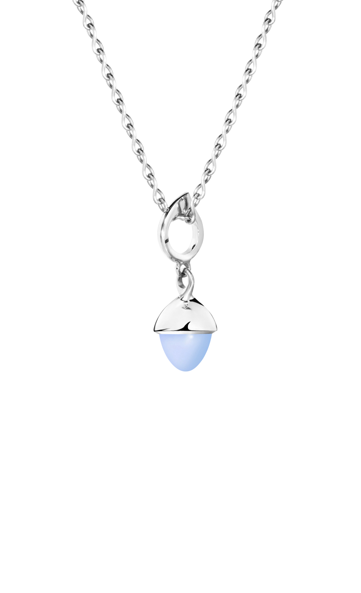 Tamara Comolli Mikado Flamenco blauer Chalcedon Anhänger Tamara Comolli Mikado Flamenco blauer Chalcedon Anhänger