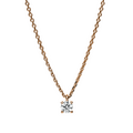 Brogle solitaire necklace Julia up to 0.25 carat