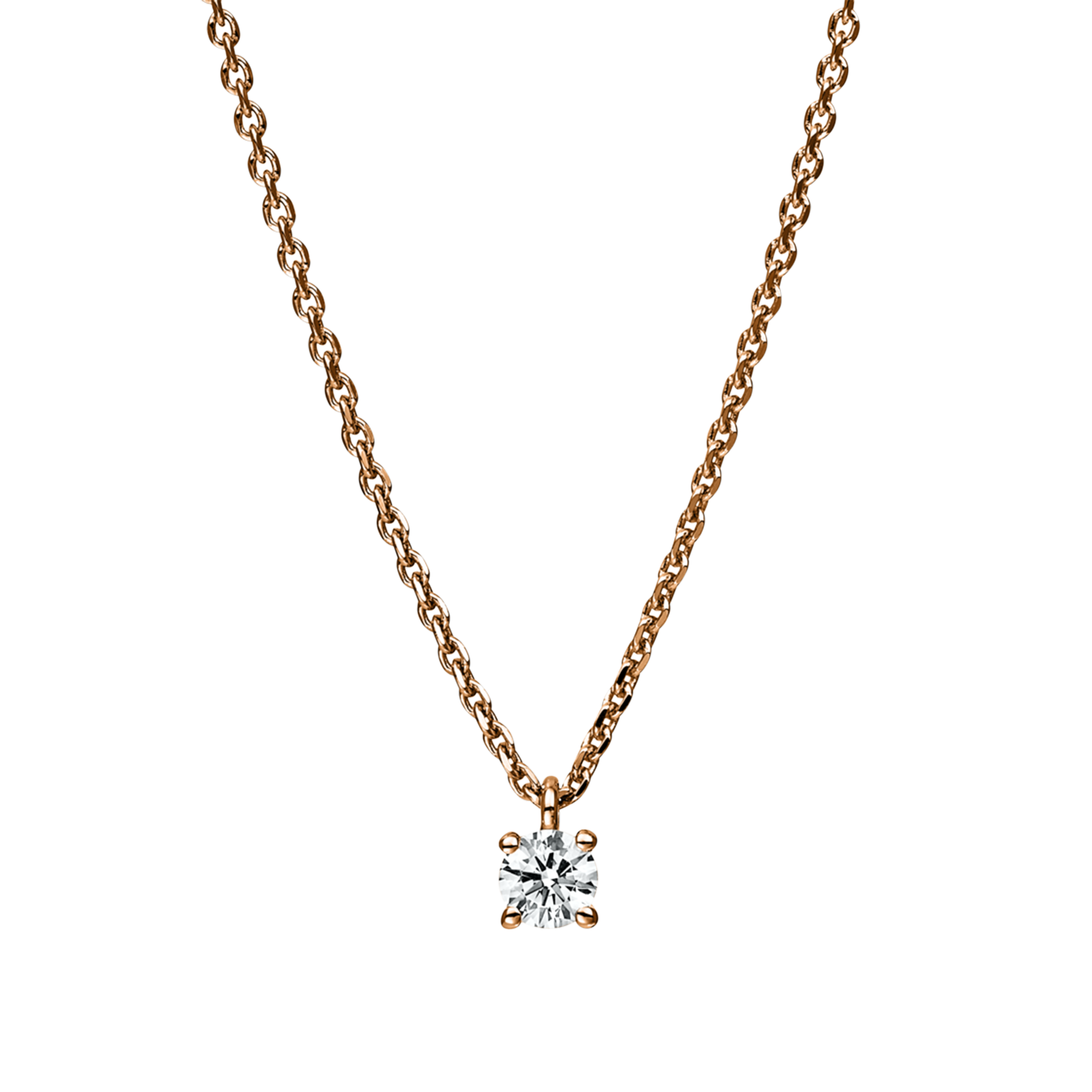 Brogle solitaire necklace Julia up to 0.25 carat Brogle solitaire necklace Julia up to 0.25 carat