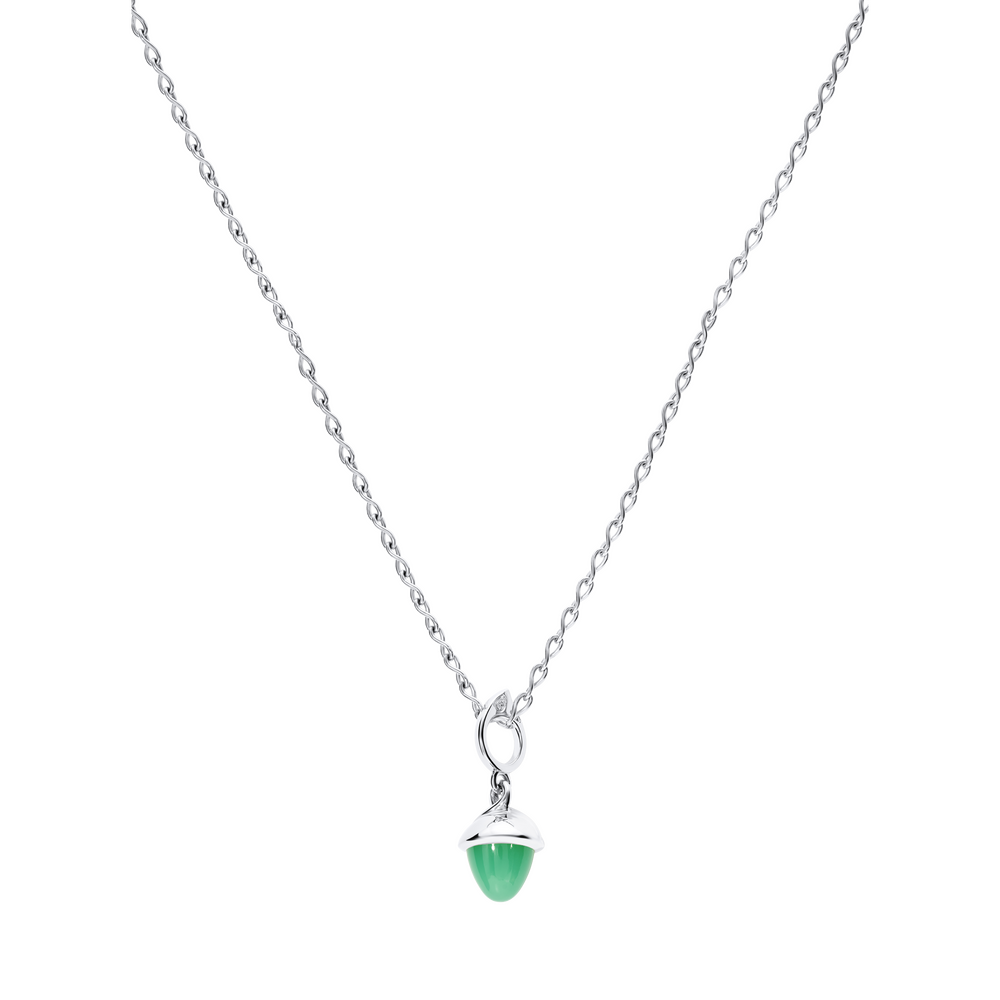 Tamara Comolli MIKADO Flamenco Chrysoprase Pendant