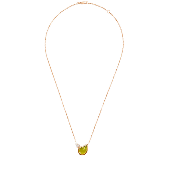 Tamara Comolli Signature Two Drops Peridot Necklace with Pendant