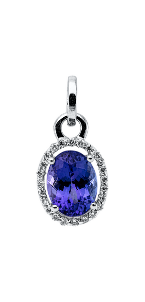 Brogle Classic tanzanite pendant