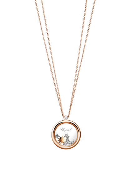 Chopard Sun, Moon and Stars Necklace with Pendant