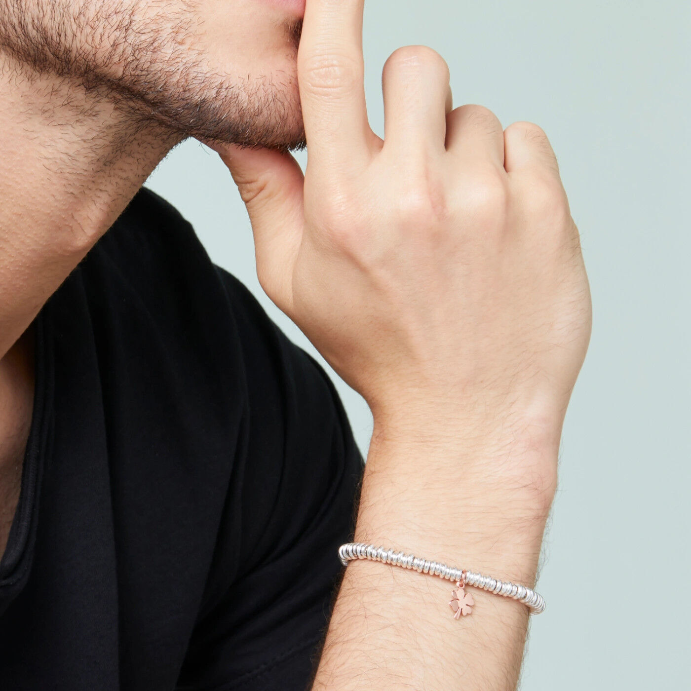 Dodo lucky clover pendant