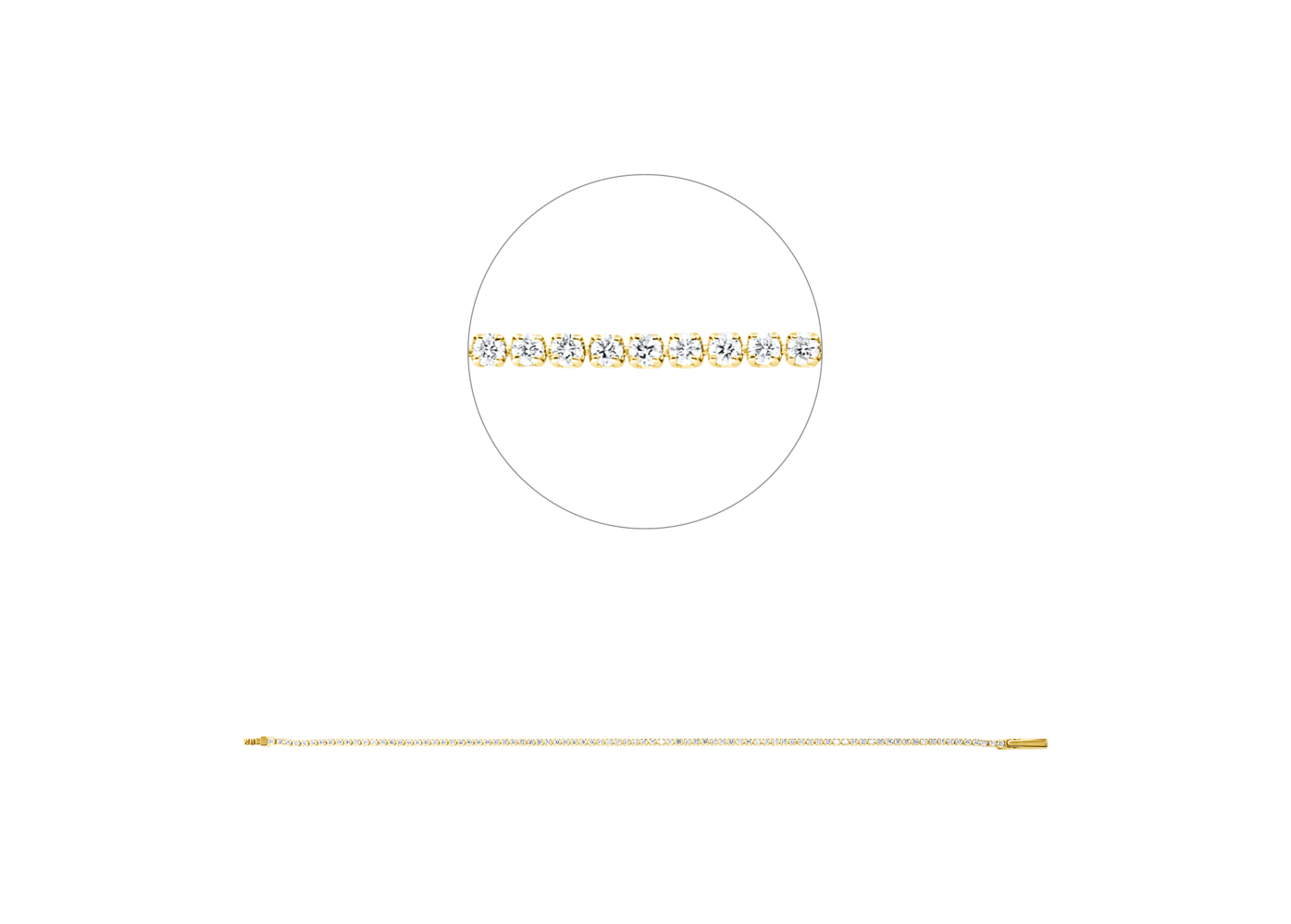 Brogle Classic diamond bracelet Brogle Classic diamond bracelet