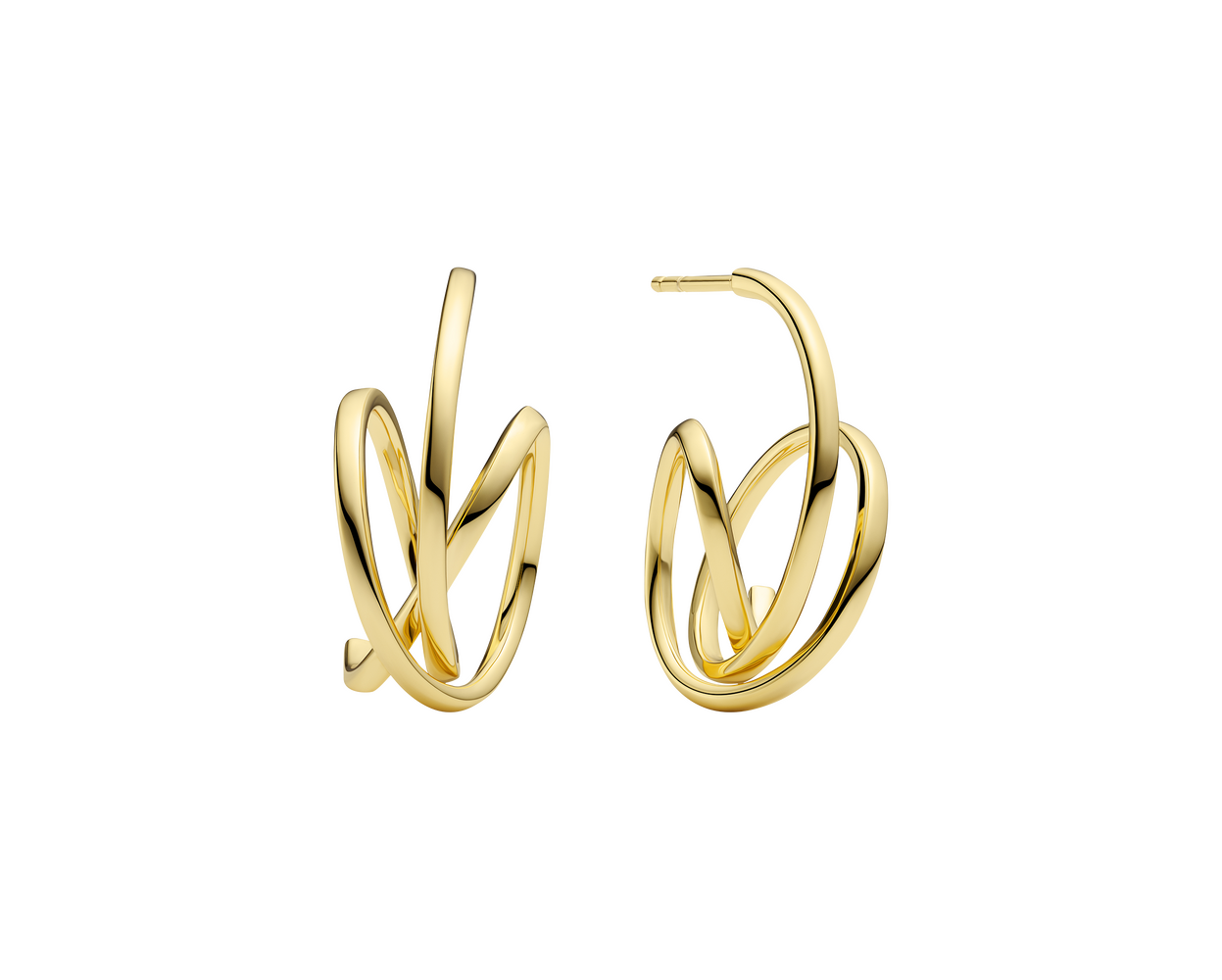 18 carat gold plated silver