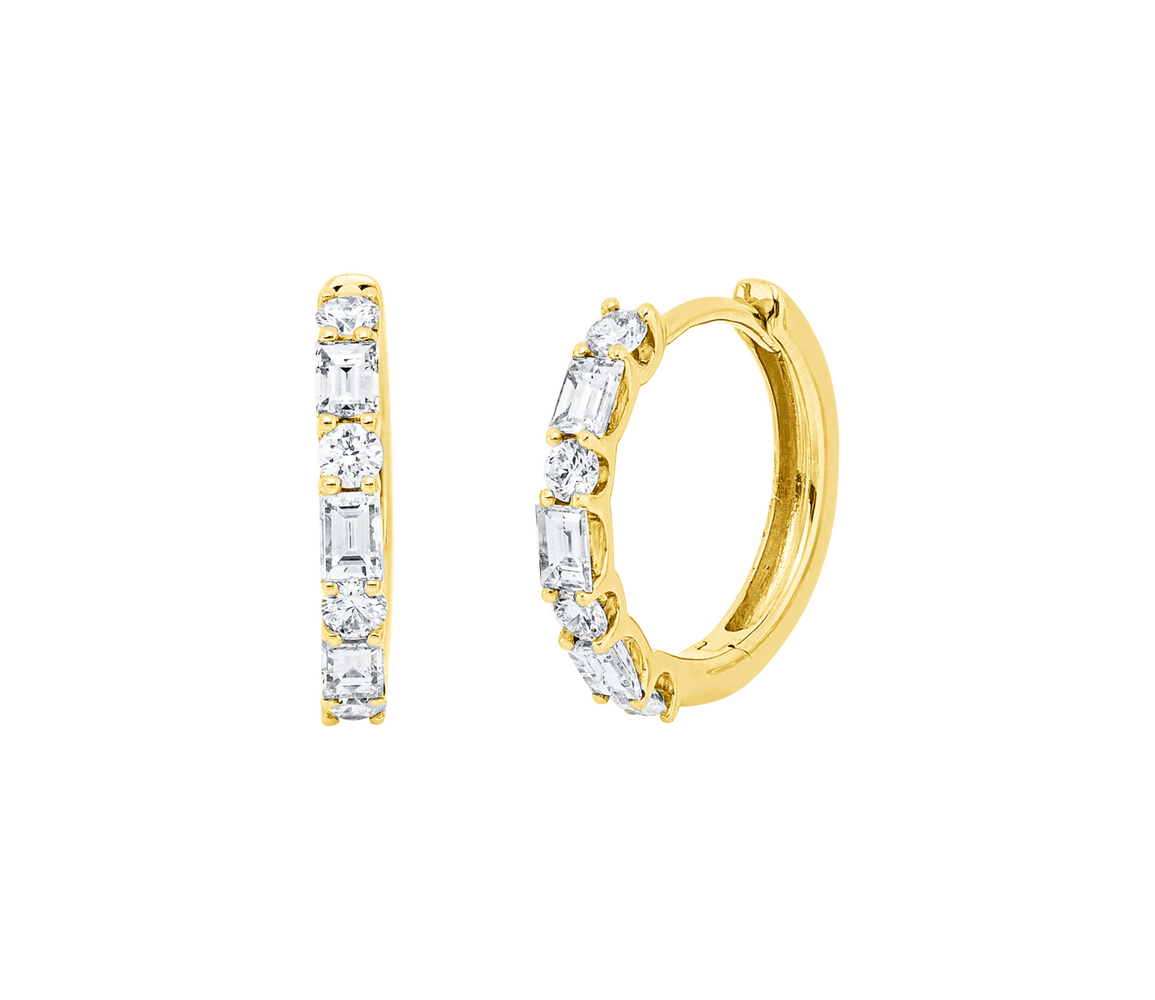 Brogle Classic Diamantcreolen