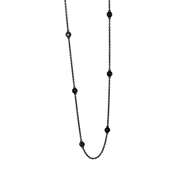 Brogle Classic necklace with diamond pendant Brogle Classic necklace with diamond pendant