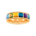 Wellendorff MY WORLD IS COLORFUL. Birthday ring 2025