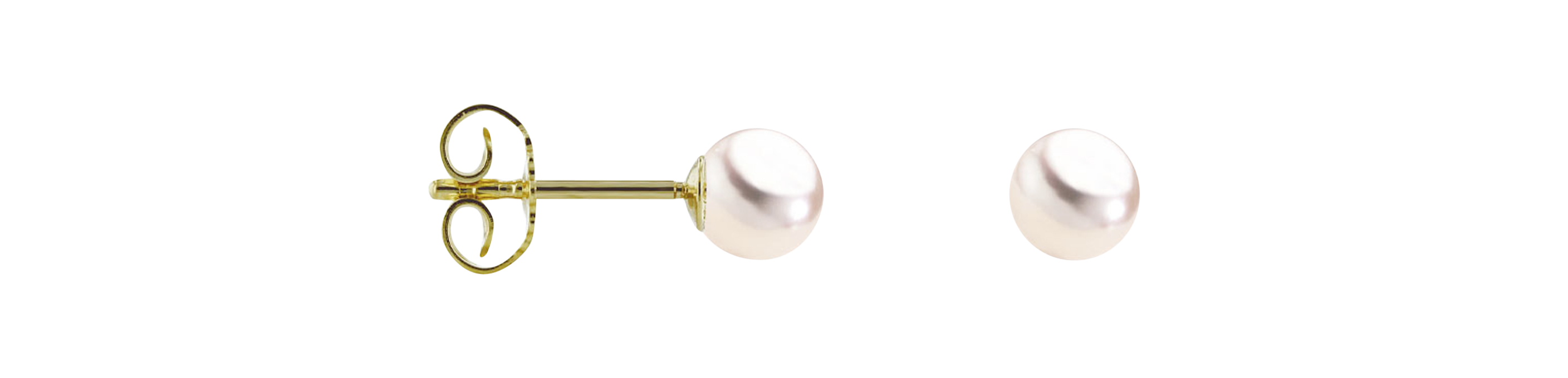 Brogle Classic Akoya pearl stud earrings