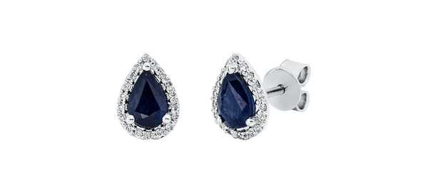 Brogle Classic Saphirohrstecker