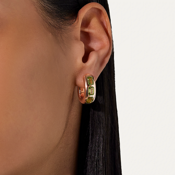  0000 POC3020 O7000 000EY 100 Pomellato iconica earrings peridot rose gold 18kt af0234c710df94200