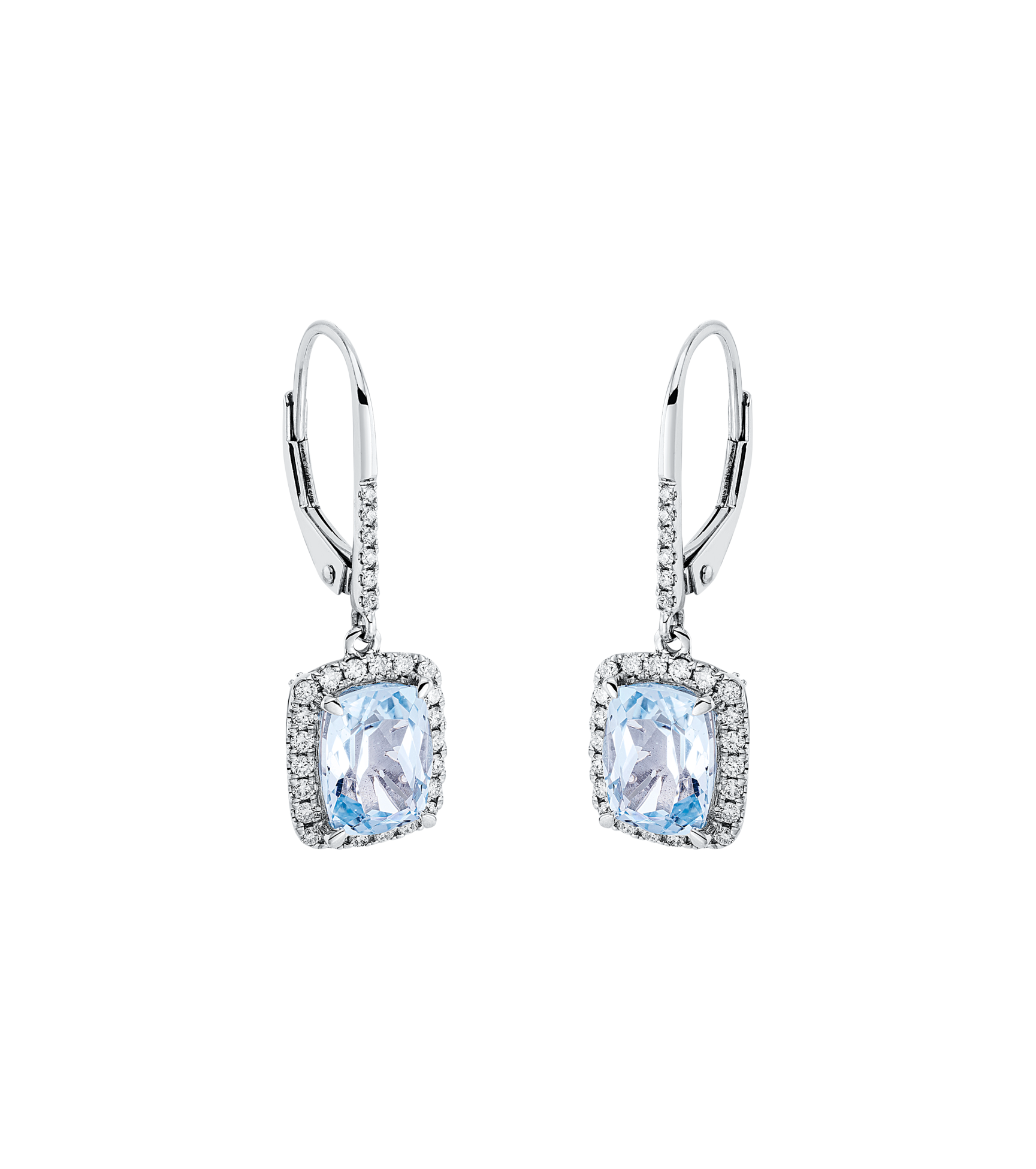Brogle Classic Sky topaz earrings Brogle Classic Sky topaz earrings