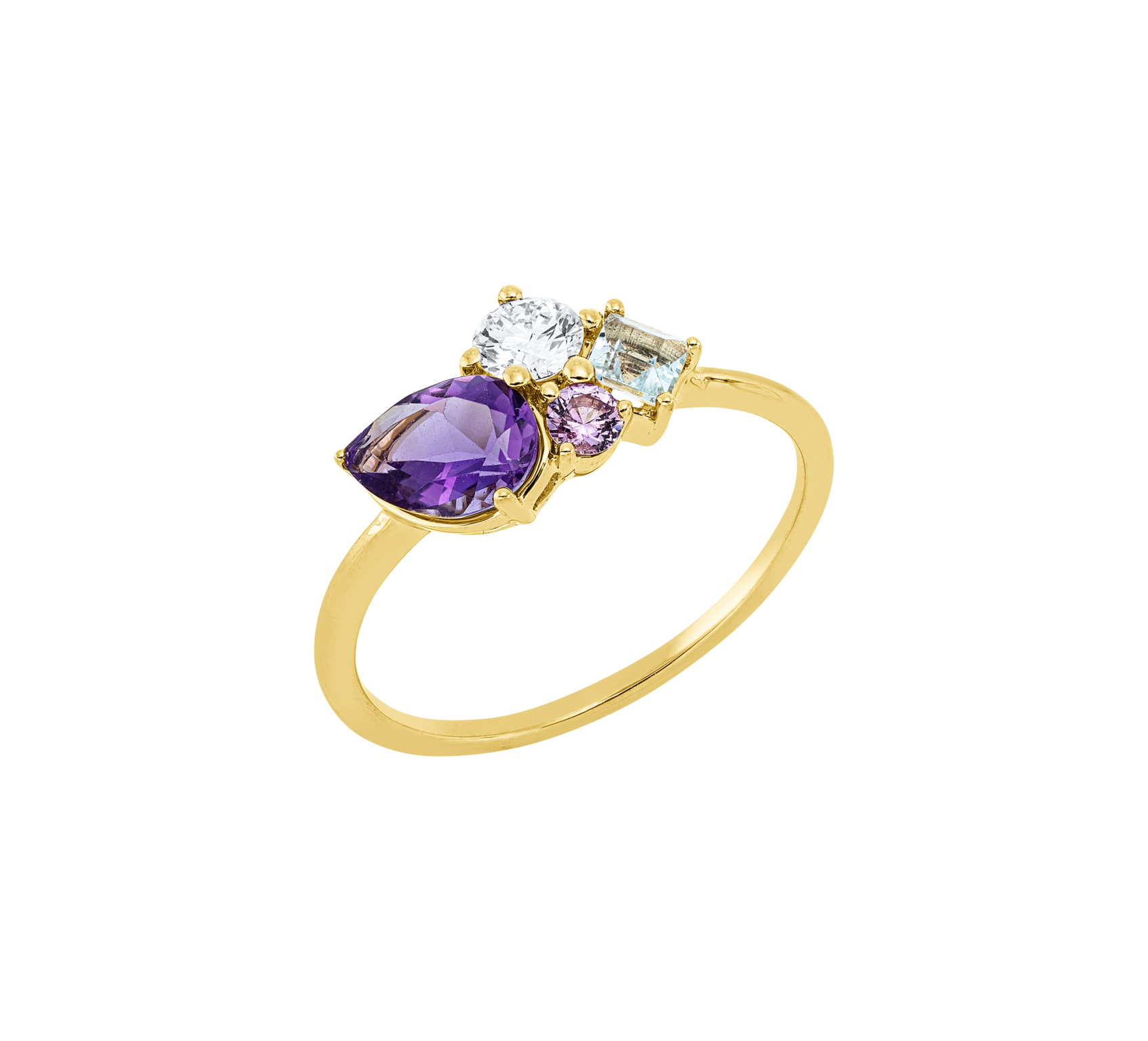 Brogle Classic colored stone ring Brogle Classic colored stone ring