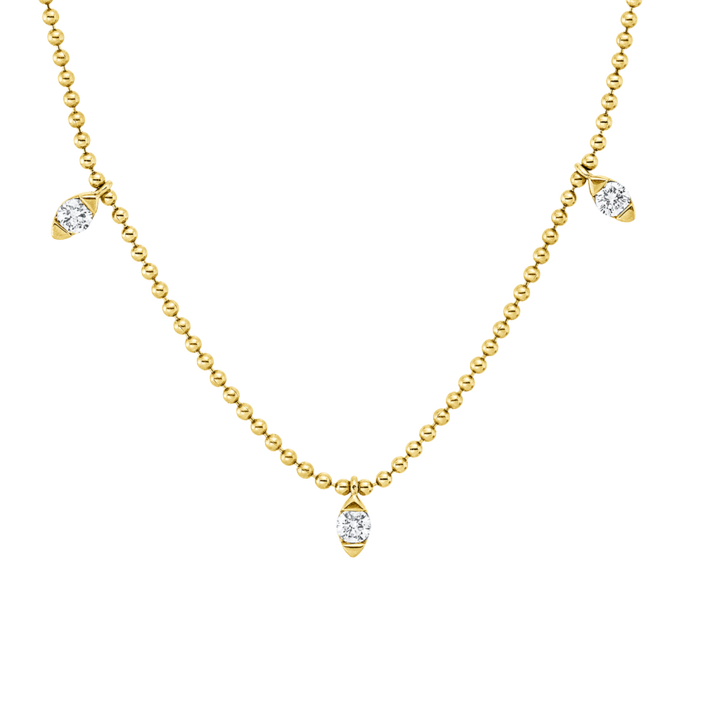 Brogle Classic necklace with diamond pendant Brogle Classic necklace with diamond pendant