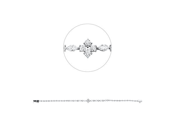 Brogle Selection diamond bracelet Brogle Selection diamond bracelet