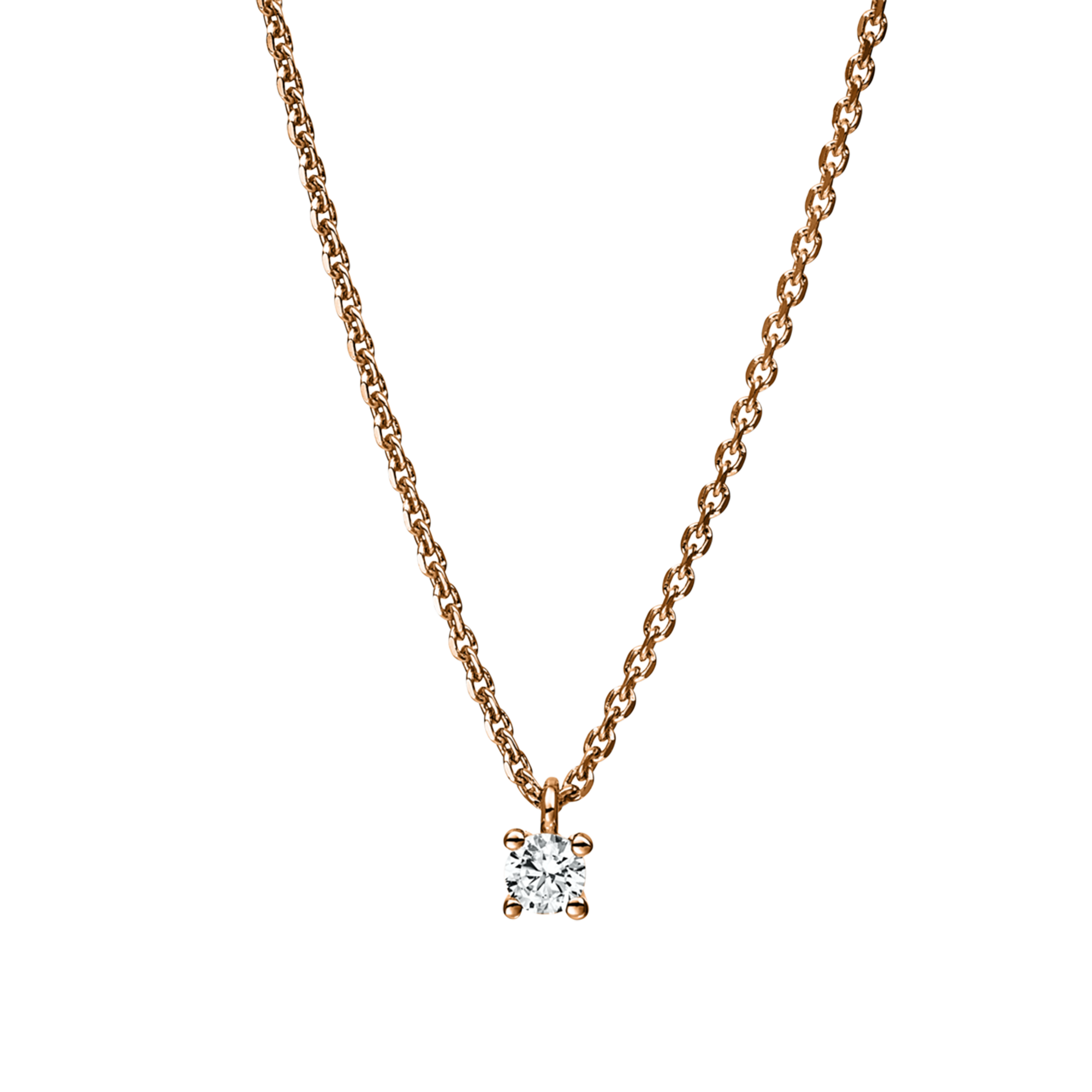 Brogle solitaire necklace Julia up to 0.25 carat Brogle solitaire necklace Julia up to 0.25 carat