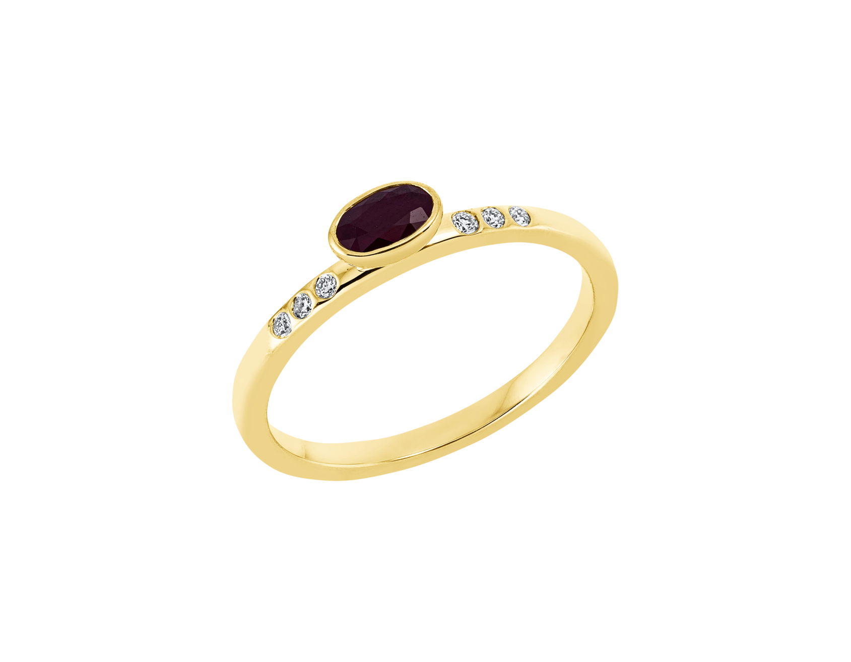 Brogle Classic ruby ring
