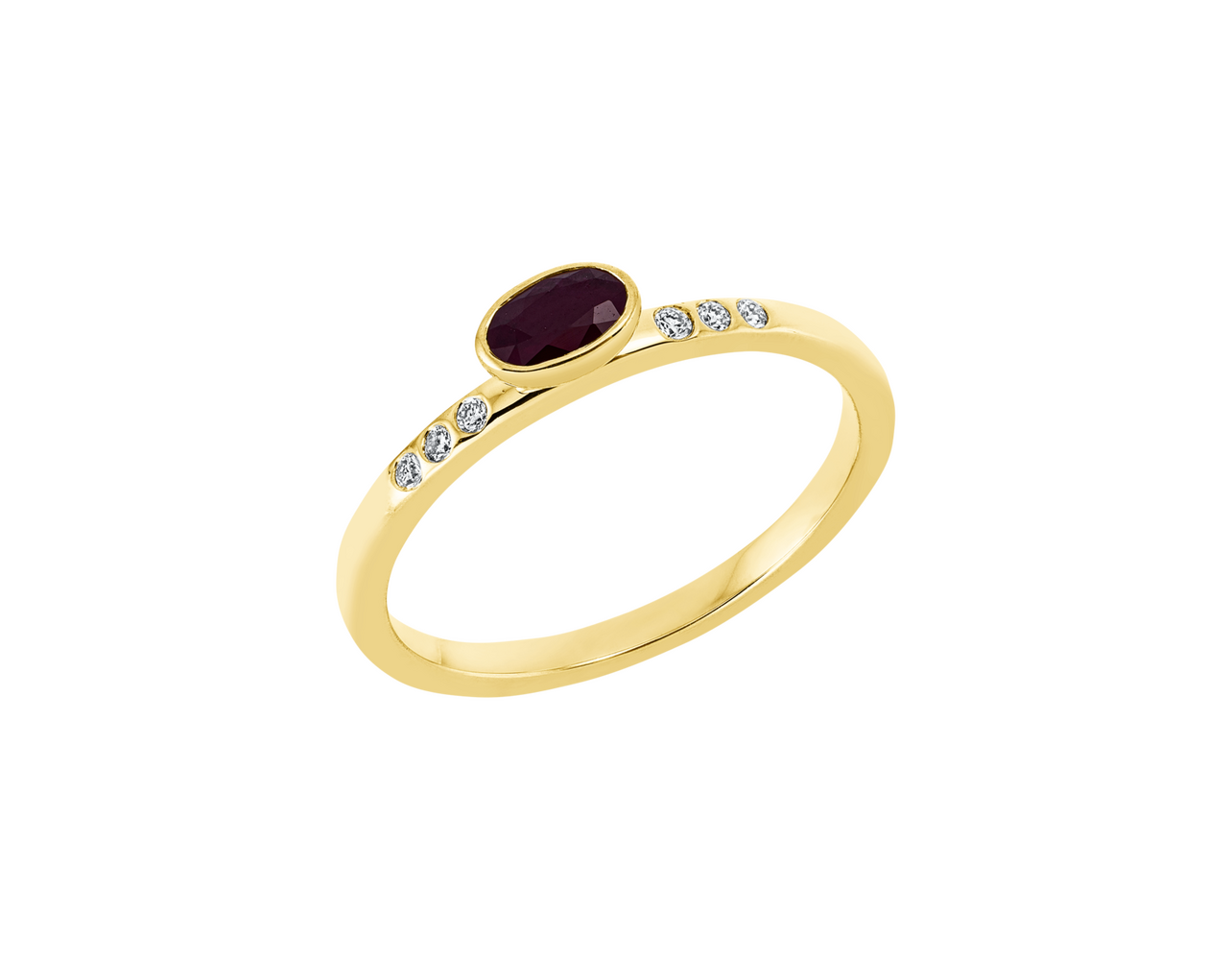 Brogle Classic ruby ring