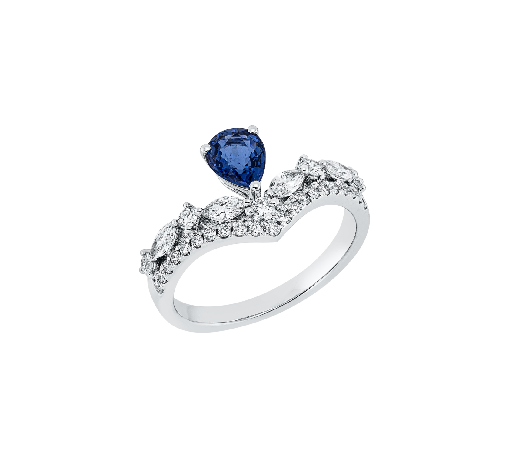 Brogle Classic sapphire ring
