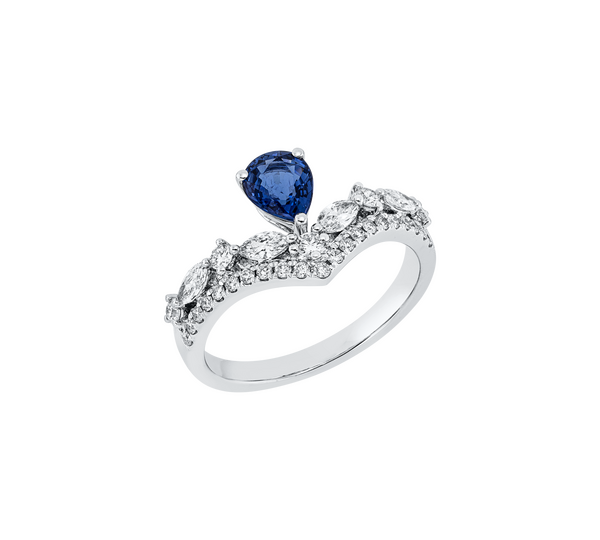 Brogle Classic sapphire ring