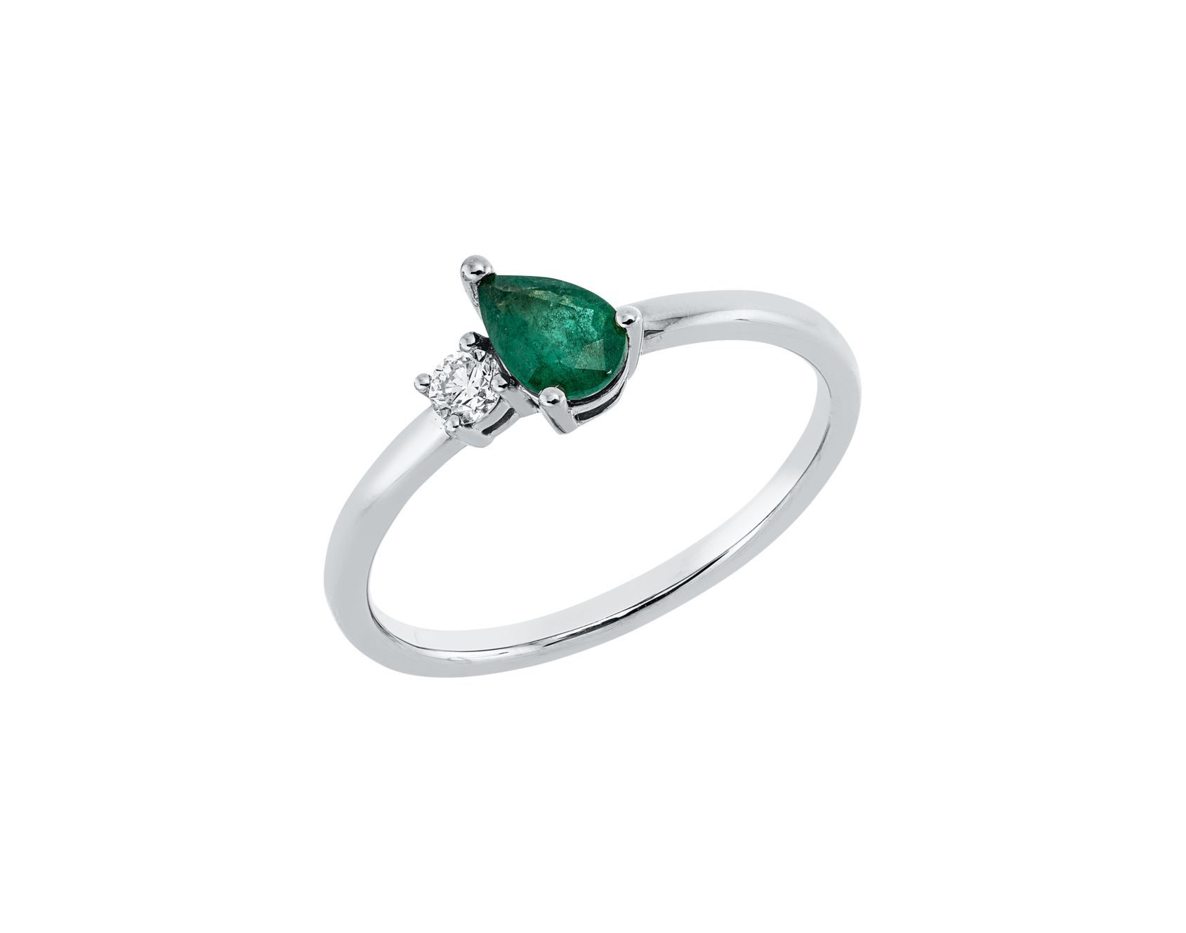 Brogle Classic emerald ring