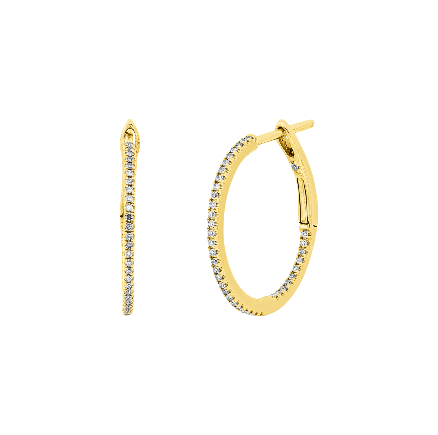 Brogle Classic Diamantcreolen