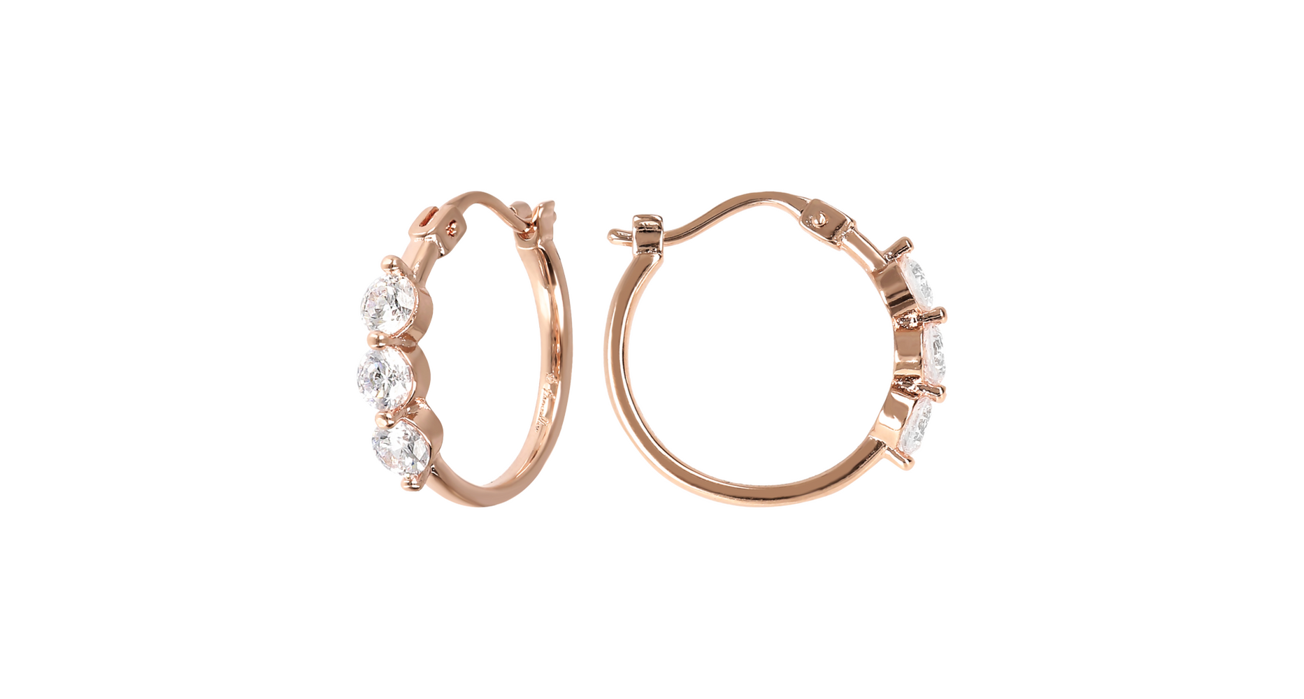 Bronzallure Altissima hoop earrings