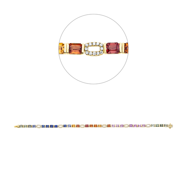 Brogle Selection Rainbow bracelet