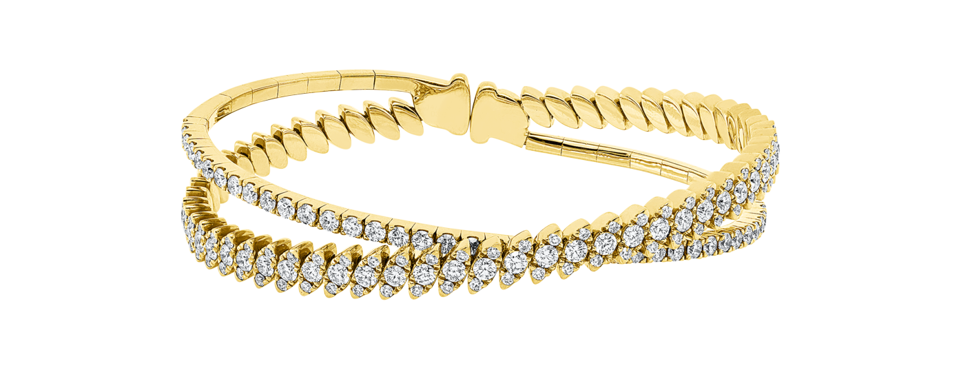 Brogle Selection diamond bangle Brogle Selection diamond bangle