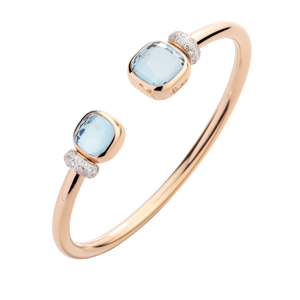 Pomellato Nudo Classic & Petit mit Sky Topas Armspange Pomellato Nudo Classic & Petit mit Sky Topas Armspange