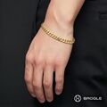 Brogle Classic Panzerarmband 4-seitig diamantiert 7mm Brogle Classic Panzerarmband 4-seitig diamantiert 7mm