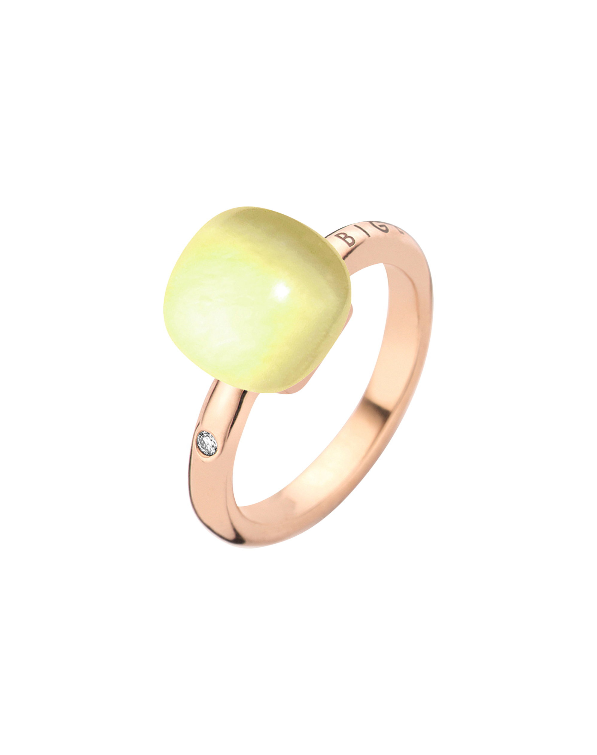 Bigli Mini Sweety Lemon Quartz Ring Bigli Mini Sweety Lemon Quartz Ring