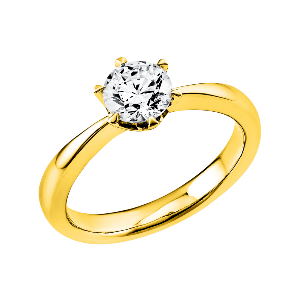 Brogle Selection Marie solitaire ring from 0.7 carat