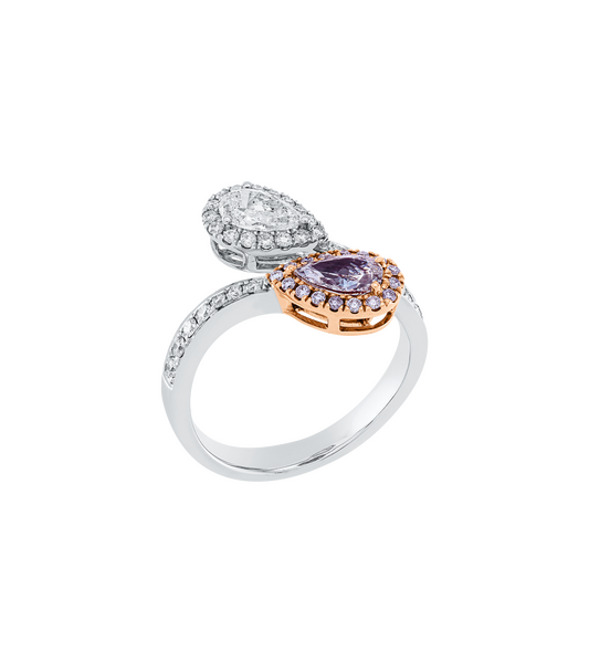 Brogle Selection Bicolor diamond ring Brogle Selection Bicolor diamond ring