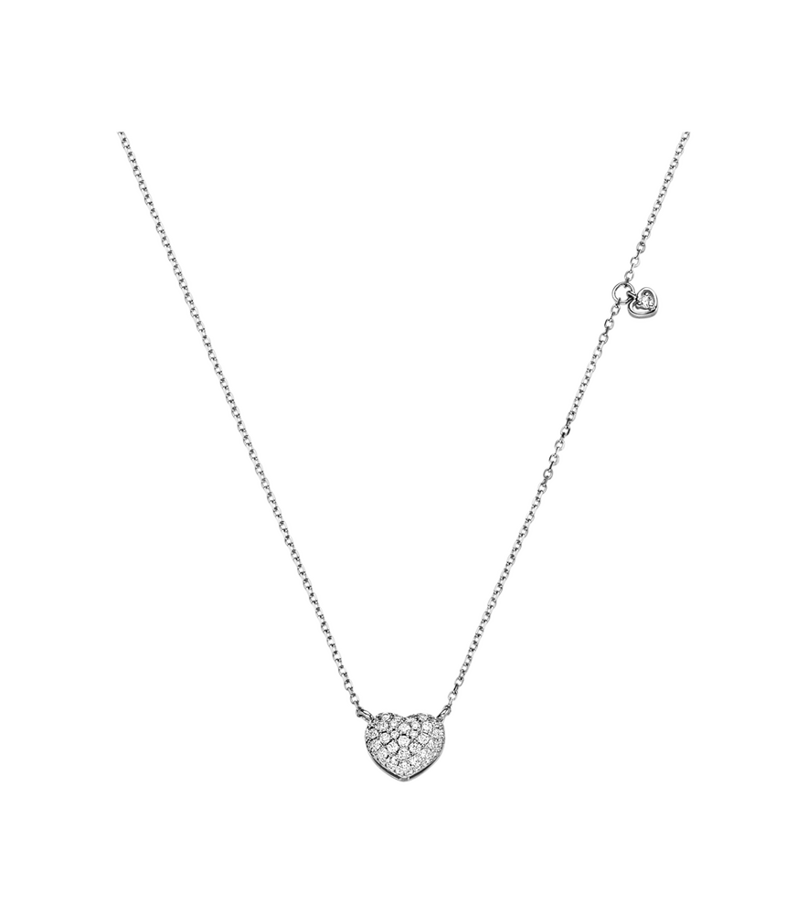 Brogle Classic Kette mit Diamantherz Brogle Classic Kette mit Diamantherz