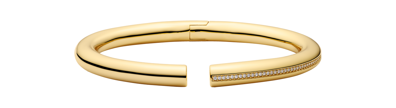 18 carat gold plated silver