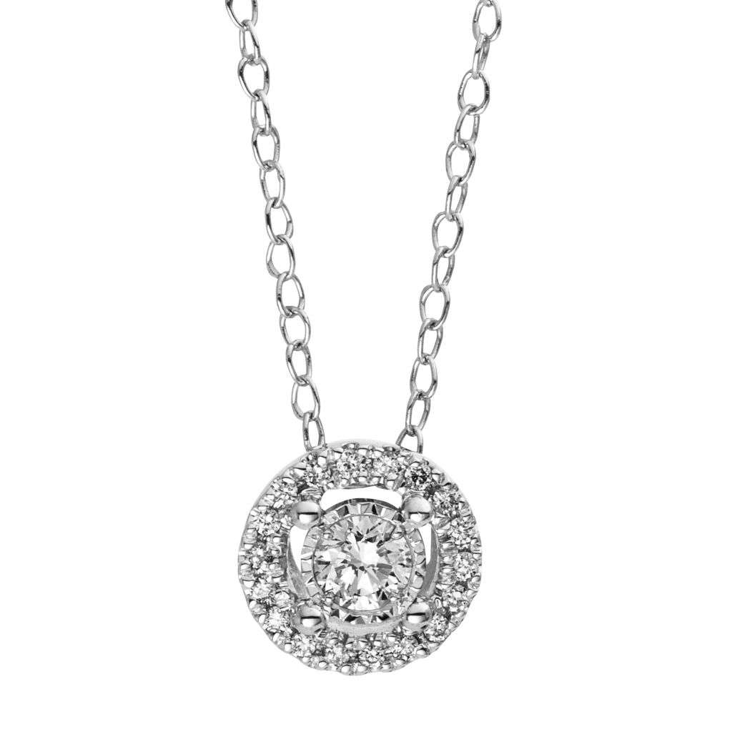 Brogle Classic Kette mit Diamantanhänger